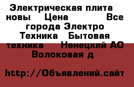 Электрическая плита,  новы  › Цена ­ 4 000 - Все города Электро-Техника » Бытовая техника   . Ненецкий АО,Волоковая д.